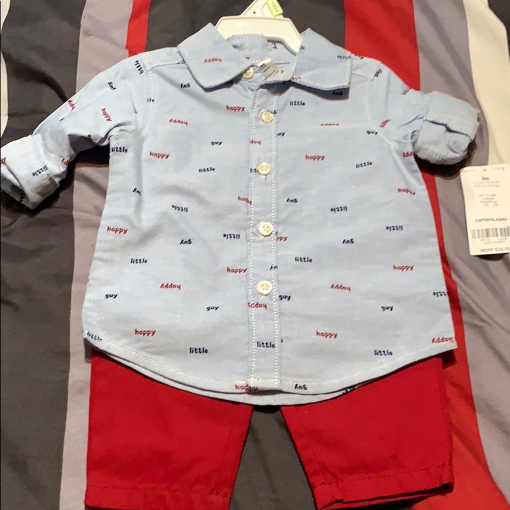 NWT - Carter’s Shirt & Pant Set